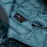 Fjern - Mens Aktiv Down Hooded Jacket (Petrol/Arctic Blue) | Venture further with the Aktiv, a versatile and lightweight insulated layer that offers exceptional warmth in a compact package