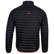 Fjern - Mens Aktiv Down Hoodless Jacket (Black/Orange) | Venture further with the Aktiv, a versatile and lightweight insulated layer that offers exceptional warmth in a compact package