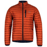 Fjern - Mens Aktiv Down Hoodless Jacket (Burnt Orange/Navy) | Venture further with the Aktiv, a versatile and lightweight insulated layer that offers exceptional warmth in a compact package