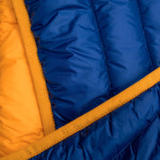 Fjern - Mens Aktiv Down Hoodless Jacket (Electric/Sunshine) | Venture further with the Aktiv, a versatile and lightweight insulated layer that offers exceptional warmth in a compact package