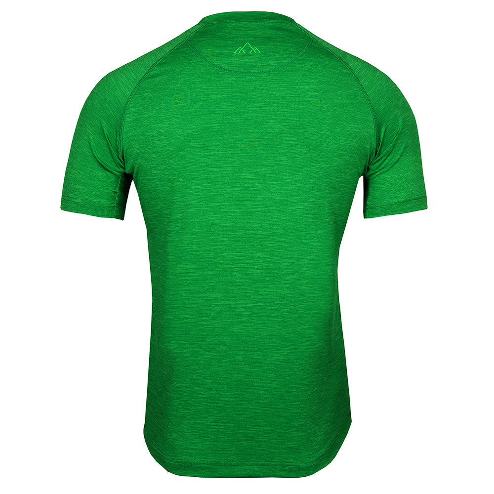Fjern - Mens Andas Crew (Green) | Find comfort and performance with our lightweight technical short sleeve crew, crafted from innovative S