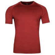 Fjern - Mens Andas Crew (Rust) | Find comfort and performance with our lightweight technical short sleeve crew, crafted from innovative S