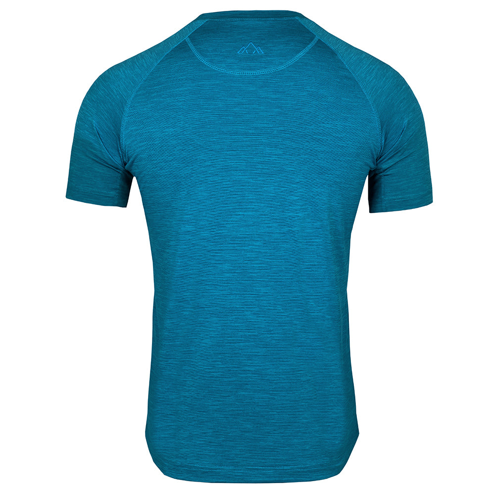 Fjern - Mens Andas Crew (Teal) | Find comfort and performance with our lightweight technical short sleeve crew, crafted from innovative S