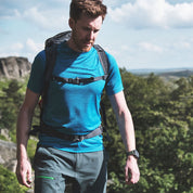 Fjern - Mens Andas Crew (Teal) | Find comfort and performance with our lightweight technical short sleeve crew, crafted from innovative S