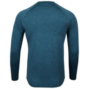 Fjern - Mens Andas Long Sleeve Crew (Petrol) | Our lightweight technical long sleeve crew is crafted from S