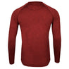 Fjern - Mens Andas Long Sleeve Crew (Rust) | Our lightweight technical long sleeve crew is crafted from S