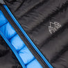 Fjern - Mens Arktis Down Gilet (Black/Cobalt)