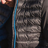 Fjern - Mens Arktis Down Gilet (Black/Cobalt)