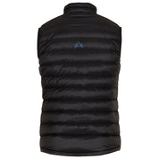 Fjern - Mens Arktis Down Gilet (Black/Cobalt) | Designed to provide core warmth without the weight, this gilet features a clean, sleeveless design for unrestrictive movement during active pursuits