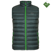Fjern - Mens Arktis Down Gilet (Pine/Green) | Designed to provide core warmth without the weight, this gilet features a clean, sleeveless design for unrestrictive movement during active pursuits