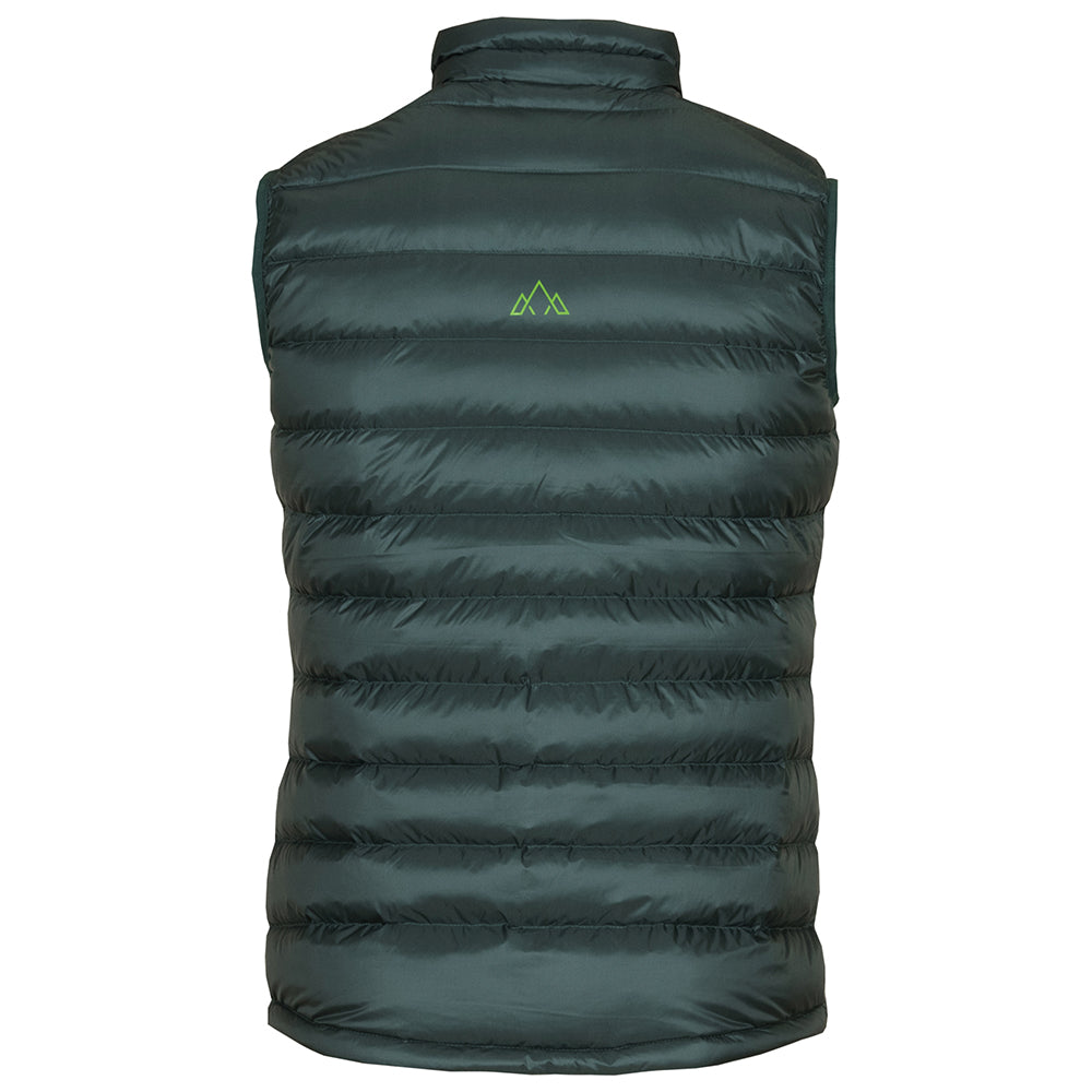Fjern - Mens Arktis Down Gilet (Pine/Green) | Designed to provide core warmth without the weight, this gilet features a clean, sleeveless design for unrestrictive movement during active pursuits