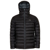 Fjern - Mens Arktis Down Hooded Jacket (Black/Charcoal) | The Arktis is an incredibly versatile insulated layer that stands strong in brutal conditions