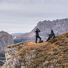 Fjern - Mens Arktis Down Hooded Jacket (Black/Cobalt) | The Arktis is an incredibly versatile insulated layer that stands strong in brutal conditions