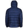 Fjern - Mens Arktis Down Hooded Jacket (Navy/Rust) | The Arktis is an incredibly versatile insulated layer that stands strong in brutal conditions