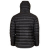 Fjern - Mens Arktis II Down Hooded Jacket (Black/Charcoal) | The Arktis is an incredibly versatile insulated layer that stands strong in brutal conditions
