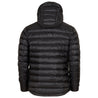 Fjern - Mens Arktis II Down Hooded Jacket (Black/Charcoal) | The Arktis is an incredibly versatile insulated layer that stands strong in brutal conditions