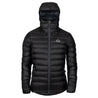 Fjern - Mens Arktis II Down Hooded Jacket (Black/Charcoal) | The Arktis is an incredibly versatile insulated layer that stands strong in brutal conditions