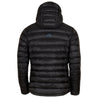 Fjern - Mens Arktis II Down Hooded Jacket (Black/Cobalt) | The Arktis II is an incredibly versatile insulated layer that stands strong in brutal conditions