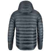 Fjern - Mens Arktis II Down Hooded Jacket (Charcoal/Navy) | The Arktis II is an incredibly versatile insulated layer that stands strong in brutal conditions