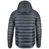 Fjern - Mens Arktis II Down Hooded Jacket (Charcoal/Navy) | The Arktis II is an incredibly versatile insulated layer that stands strong in brutal conditions