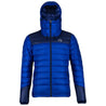 Fjern - Mens Arktis II Down Hooded Jacket (Electric/Navy) | The Arktis II is an incredibly versatile insulated layer that stands strong in brutal conditions