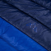 Fjern - Mens Arktis II Down Hooded Jacket (Electric/Navy) | The Arktis II is an incredibly versatile insulated layer that stands strong in brutal conditions