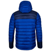 Fjern - Mens Arktis II Down Hooded Jacket (Electric/Navy) | The Arktis II is an incredibly versatile insulated layer that stands strong in brutal conditions