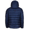 Fjern - Mens Arktis II Down Hooded Jacket (Navy/Rust) | The Arktis II is an incredibly versatile insulated layer that stands strong in brutal conditions