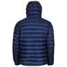 Fjern - Mens Arktis II Down Hooded Jacket (Navy/Rust) | The Arktis II is an incredibly versatile insulated layer that stands strong in brutal conditions
