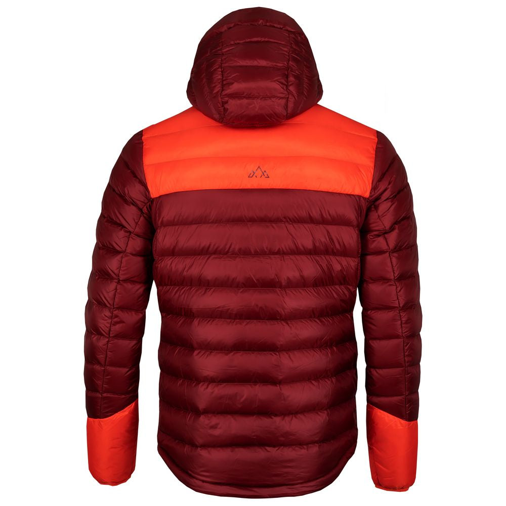Fjern - Mens Arktis II Down Hooded Jacket (Rust/Orange) | The Arktis II is an incredibly versatile insulated layer that stands strong in brutal conditions