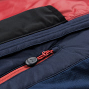 Fjern - Mens Breen Insulated Jacket (Navy/Rust) | The Breen is a fully featured powerhouse designed to conquer the harshest weather conditions