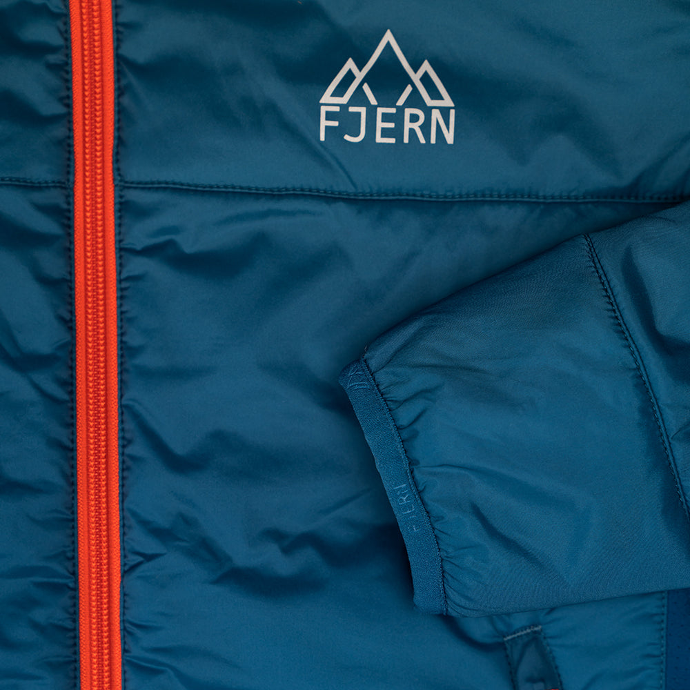 Fjern - Mens Breen Insulated Jacket (Teal/Orange) | The Breen is a fully featured powerhouse designed to conquer the harshest weather conditions