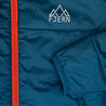 Fjern - Mens Breen Insulated Jacket (Teal/Orange) | The Breen is a fully featured powerhouse designed to conquer the harshest weather conditions