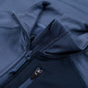 Fjern - Mens Bresprekk Full Zip Fleece (Indigo/Navy) | Designed for the unpredictable alpine conditions, the Bresprekk features Thermal Stretch Grid Fleece that offers exceptional warmth, breathability, and a comfortable fit