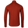 Fjern - Mens Bresprekk Full Zip Fleece (Spice/Orange) | Designed for the unpredictable alpine conditions, the Bresprekk features Thermal Stretch Grid Fleece that offers exceptional warmth, breathability, and a comfortable fit