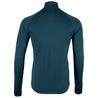 Fjern - Mens Bresprekk Half Zip Grid Fleece (Petrol/Arctic Blue) | Designed to meet the demands of ever-changing alpine conditions, the Bresprekk functions as both a winter baselayer and a lightweight midlayer