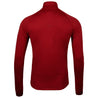 Fjern - Mens Bresprekk Half Zip Grid Fleece (Raspberry Red/Rust) | Designed to meet the demands of ever-changing alpine conditions, the Bresprekk functions as both a winter baselayer and a lightweight midlayer