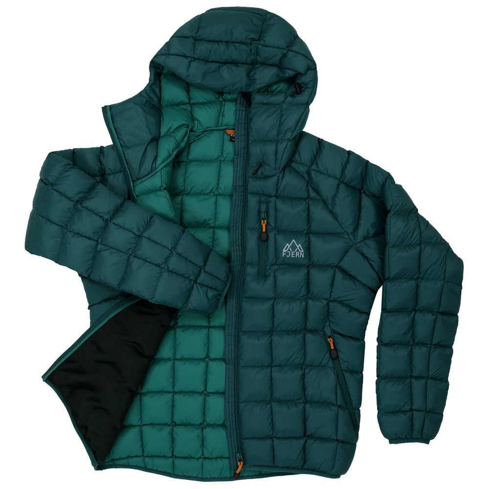 Fjern - Mens Eldur Eco Insulated Jacket (Emerald) | The Eldur Jacket is your essential lightweight, warm, and sustainable choice for outdoor adventures