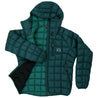 Fjern - Mens Eldur Eco Insulated Jacket (Emerald) | The Eldur Jacket is your essential lightweight, warm, and sustainable choice for outdoor adventures