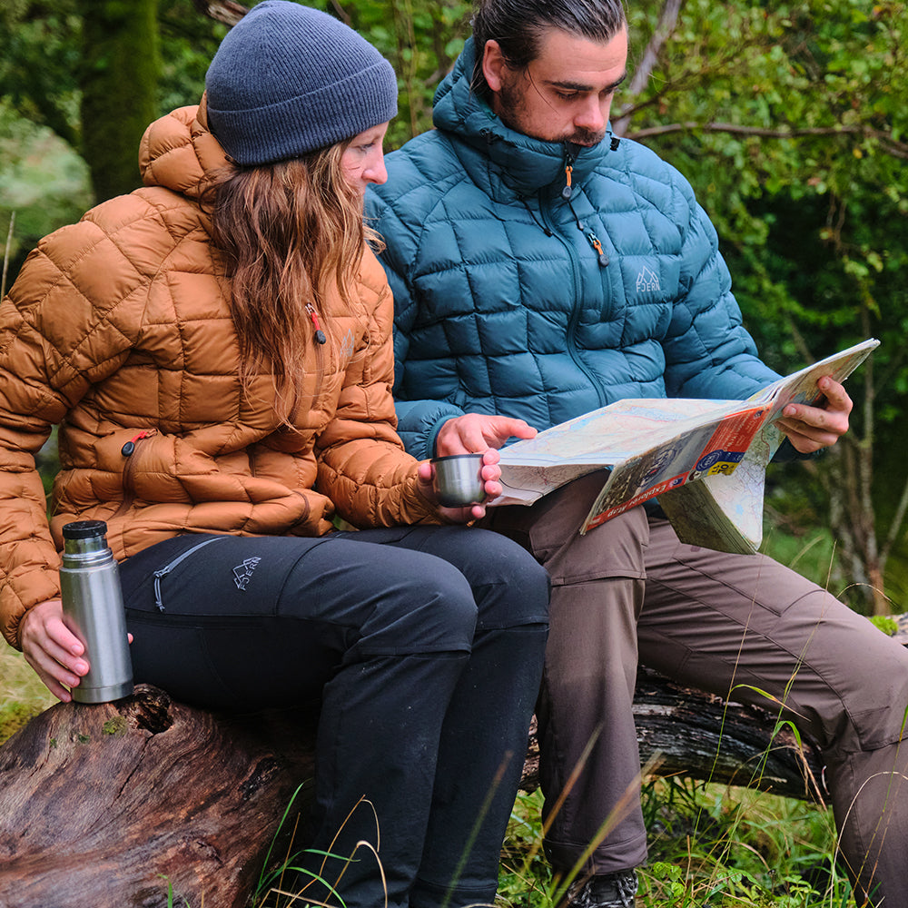 Fjern - Mens Eldur Eco Insulated Jacket (Emerald) | The Eldur Jacket is your essential lightweight, warm, and sustainable choice for outdoor adventures