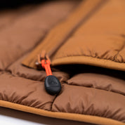 Fjern - Mens Eldur Eco Insulated Jacket (Mustard) | The Eldur Jacket is your essential lightweight, warm, and sustainable choice for outdoor adventures