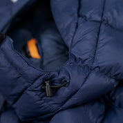 Fjern - Mens Eldur Eco Insulated Jacket (Navy) | The Eldur Jacket is your essential lightweight, warm, and sustainable choice for outdoor adventures