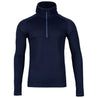 Fjern - Mens Första Merino Blend Long Sleeve Hoodie Baselayer (Navy) | Embark on your next adventure with the Första Hoodie, a lightweight and high-performance technical hoodie