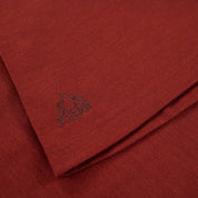 Fjern - Mens Första Merino Blend Long Sleeve Hoodie Baselayer (Rust) | Embark on your next adventure with the Första Hoodie, a lightweight and high-performance technical hoodie