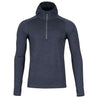 Fjern - Mens Första Merino Blend Long Sleeve Hoodie Baselayer (Storm Grey) | Embark on your next adventure with the Första Hoodie, a lightweight and high-performance technical hoodie