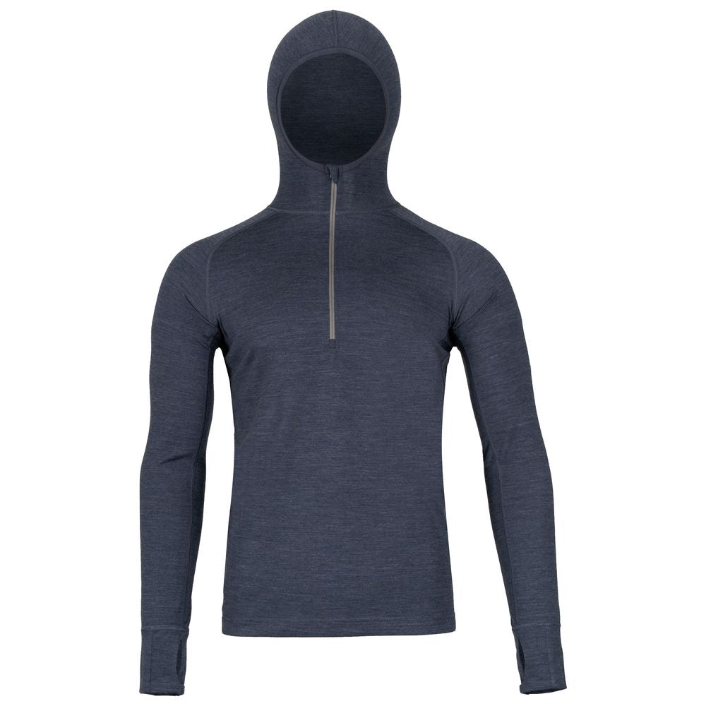 Fjern Mens Första Merino Blend Long Sleeve Hoodie Baselayer
