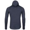 Fjern - Mens Första Merino Blend Long Sleeve Hoodie Baselayer (Storm Grey) | Embark on your next adventure with the Första Hoodie, a lightweight and high-performance technical hoodie