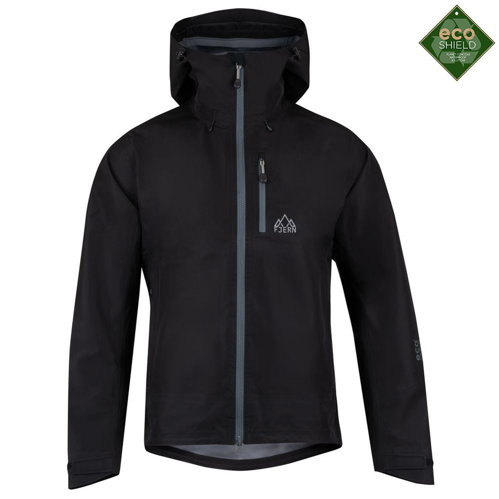Fjern | Mens Forsvar Eco Waterproof Jacket (Black)