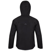 Fjern - Mens Forsvar Eco Waterproof Jacket (Black) | A testament to sustainable exploration, the Forsvar integrates planet-conscious waterproofing with a 15k/15k ecoSHIELD® fabric, crafted entirely from recycled polyester
