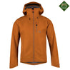 Fjern - Mens Forsvar Eco Waterproof Jacket (Mustard) | A testament to sustainable exploration, the Forsvar integrates planet-conscious waterproofing with a 15k/15k ecoSHIELD® fabric, crafted entirely from recycled polyester